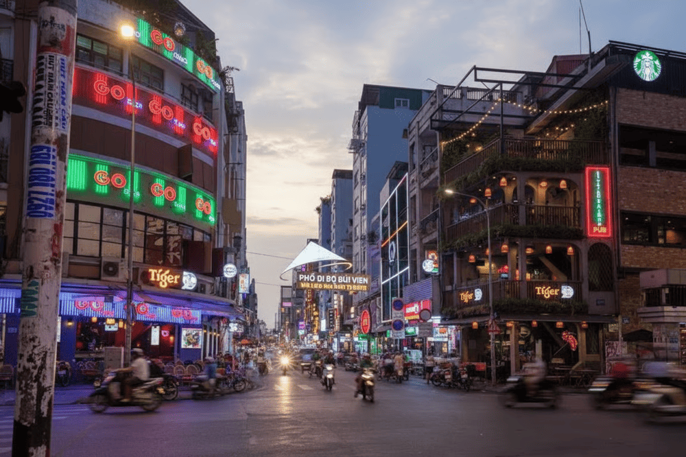 Ng&atilde; tư Đề Th&aacute;m - B&ugrave;i Viện l&agrave; nơi diễn ra nhiều tr&ograve; chơi d&acirc;n gian th&uacute; vị (Nguồn: Internet)